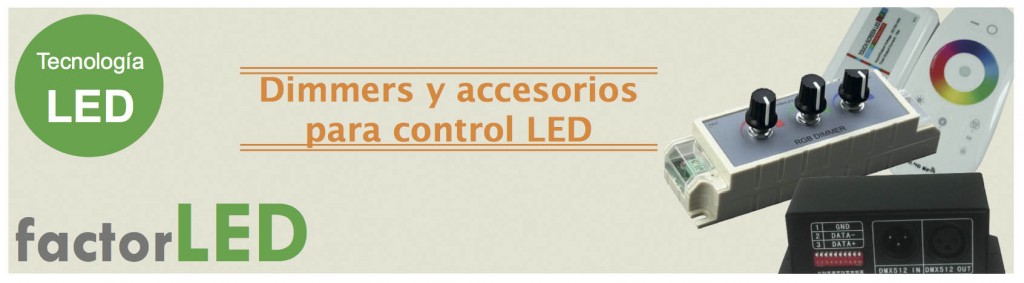 dimmer y reculadores tira led